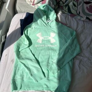 Under Armour Mint Green Hoodie